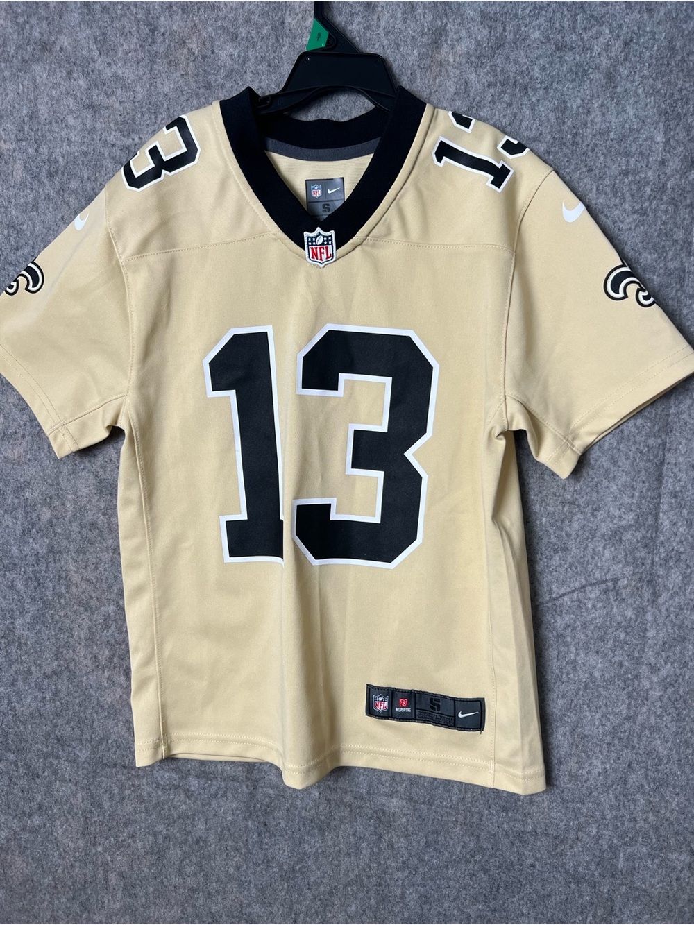 Nike NFL Kids' Small New Orleans Saints #13 THOMAS‎ Gold Jersey